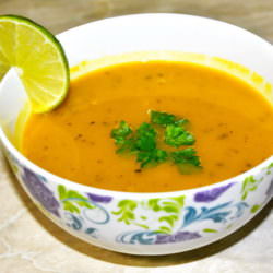 Вкусный суп-пюре из тыквы
